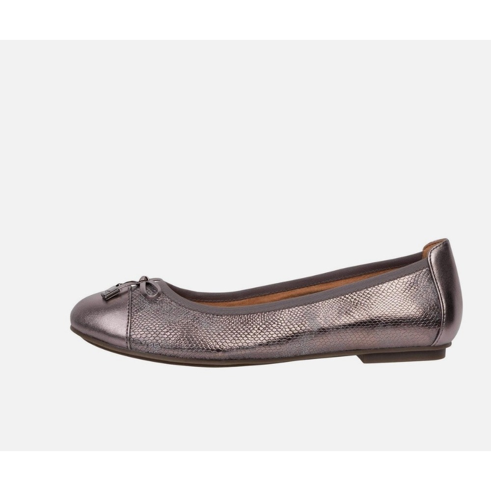 Vionic Minna Pewter (Dark Grey) Flats - Picture 5 of 7